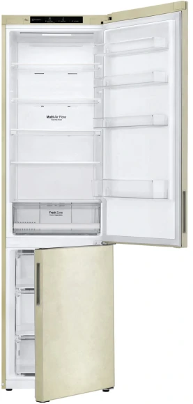 Холодильник LG GA-B509CECL 2-хкамерн. бежевый глянц. инвертер Холодильник LG GA-B509CECL 2-хкамерн. бежевый глянц. инвертер