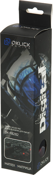 Коврик для мыши Оклик OK-F0282 Мини рисунок/матрица 280x225x3мм Коврик для мыши Оклик OK-F0282 Мини рисунок/матрица 280x225x3мм