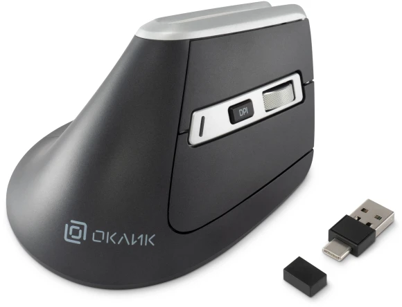 Мышь Оклик 991MW серый оптическая 2400dpi silent беспров. BT/Radio USB для ноутбука 7but (1885263) Мышь Оклик 991MW серый оптическая 2400dpi silent беспров. BT/Radio USB для ноутбука 7but (1885263)