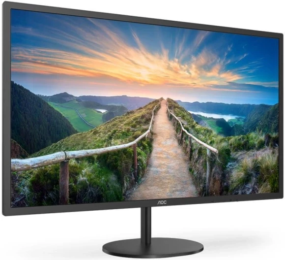 Монитор AOC 31.5" Value Line Q32V4 черный IPS LED 4ms 16:9 HDMI M/M матовая 250cd 178гр/178гр 2560x1440 75Hz DP 2K 6.8кг Монитор AOC 31.5" Value Line Q32V4 черный IPS LED 4ms 16:9 HDMI M/M матовая 250cd 178гр/178гр 2560x1440 75Hz DP 2K 6.8кг