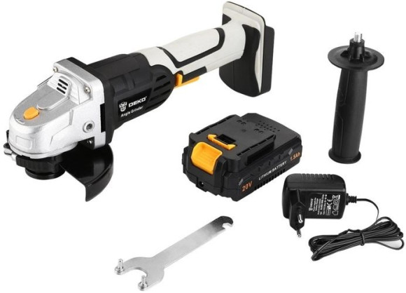 Углошлифовальная машина Deko DKAG20-125 8500об/мин рез.шпин.:M14 d=125мм (063-2150)