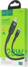 Кабель Hoco U117 IP(01467) USB Type-C (m)-Lightning (m) 1.2м черный Кабель Hoco U117 IP(01467) USB Type-C (m)-Lightning (m) 1.2м черный
