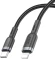 Кабель Hoco U117 IP(01467) USB Type-C (m)-Lightning (m) 1.2м черный Кабель Hoco U117 IP(01467) USB Type-C (m)-Lightning (m) 1.2м черный
