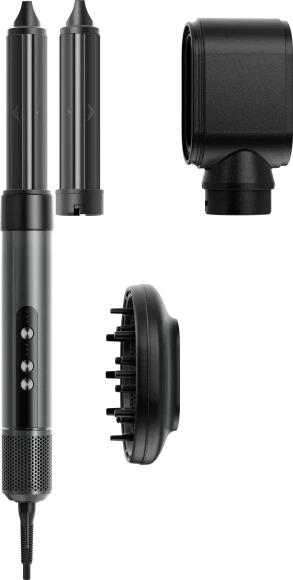 Фен-щетка Haier HHS-513 1400Вт графитовый (FZ000XE00RU)