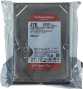 Жесткий диск WD SATA-III 4TB WD40EFZZ NAS Red Plus (5400rpm) 128Mb 3.5" Жесткий диск WD SATA-III 4TB WD40EFZZ NAS Red Plus (5400rpm) 128Mb 3.5"