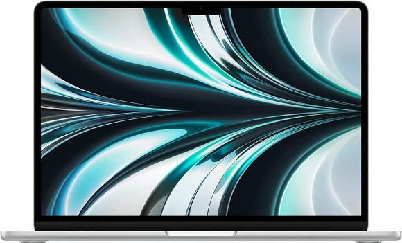 Ноутбук Apple MacBook Air A2681 M2 8 core 16Gb SSD256Gb/8 core GPU 13.6" Retina (2560x1664) macOS silver WiFi BT Cam (MC7V4ZP/A)