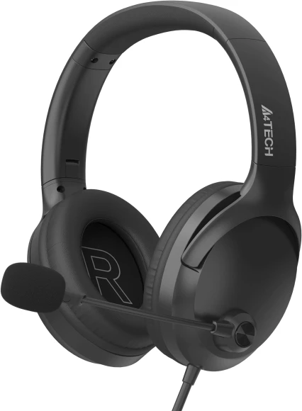 Наушники с микрофоном A4Tech Fstyler FH280U черный 2м мониторные USB оголовье Наушники с микрофоном A4Tech Fstyler FH280U черный 2м мониторные USB оголовье