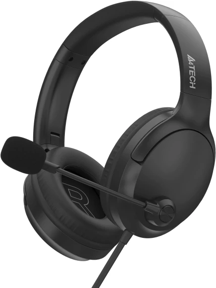 Наушники с микрофоном A4Tech Fstyler FH280U черный 2м мониторные USB оголовье Наушники с микрофоном A4Tech Fstyler FH280U черный 2м мониторные USB оголовье