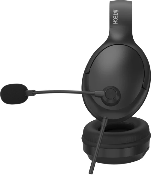 Наушники с микрофоном A4Tech Fstyler FH280U черный 2м мониторные USB оголовье Наушники с микрофоном A4Tech Fstyler FH280U черный 2м мониторные USB оголовье