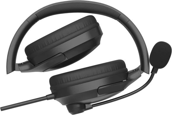 Наушники с микрофоном A4Tech Fstyler FH280U черный 2м мониторные USB оголовье Наушники с микрофоном A4Tech Fstyler FH280U черный 2м мониторные USB оголовье