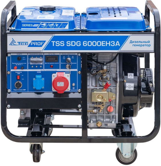 Генератор ТСС SDG 6000EH3A 6.5кВт Генератор ТСС SDG 6000EH3A 6.5кВт