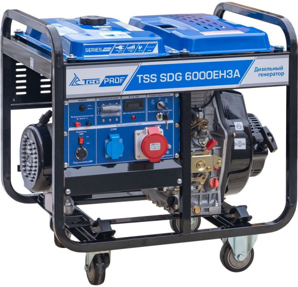 Генератор ТСС SDG 6000EH3A 6.5кВт Генератор ТСС SDG 6000EH3A 6.5кВт