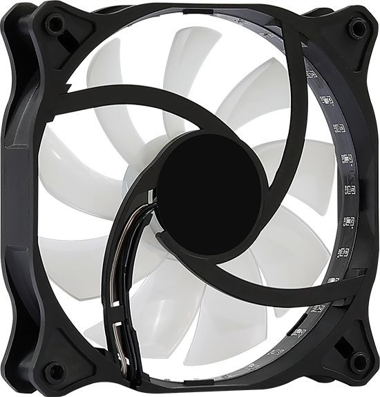 Вентилятор для корпуса Aerocool Cosmo 12 RGB 120х120x25 черный 4-pin (Molex) 24дБ (COSMO 12 FRGB MOLEX) Ret Вентилятор для корпуса Aerocool Cosmo 12 RGB 120х120x25 черный 4-pin (Molex) 24дБ (COSMO 12 FRGB MOLEX) Ret