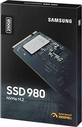 Накопитель SSD Samsung PCIe 3.0 x4 250GB MZ-V8V250BW 980 M.2 2280