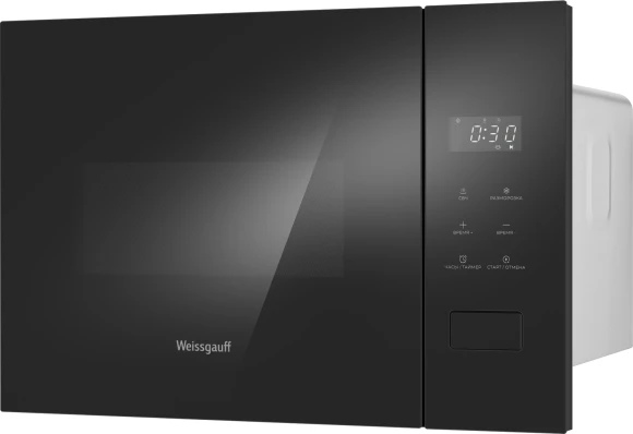 Микроволновая печь Weissgauff HMT-456 D 20л. 600Вт черный (встраиваемая) Микроволновая печь Weissgauff HMT-456 D 20л. 600Вт черный (встраиваемая)