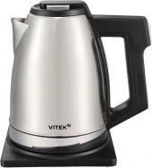 Чайник электрический Vitek VT-WK1074 1.7л. 1800Вт черный корпус: стекло