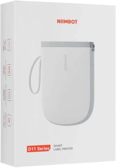 Термопринтер Niimbot D11 H (1746732) 300dpi 50мм/с/USB/BT для печ.этик. черный