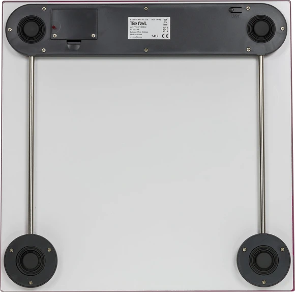 Весы напольные электронные Tefal PP1147V0 макс.160кг розовый Весы напольные электронные Tefal PP1147V0 макс.160кг розовый