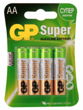 Батарея GP Super Alkaline 15A LR6 AA (8шт) Батарея GP Super Alkaline 15A LR6 AA (8шт)