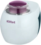 Мороженица Kitfort КТ-1842 60Вт 500мл. белый/фиолетовый