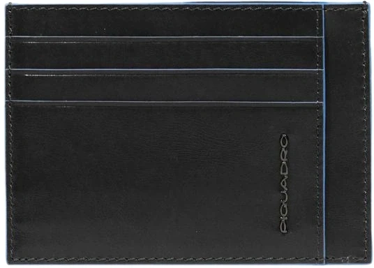 Чехол для кредитных карт Piquadro Blue Square PP2762B2R/N черный натур.кожа