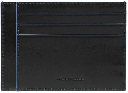 Чехол для кредитных карт Piquadro Blue Square PP2762B2R/N черный натур.кожа