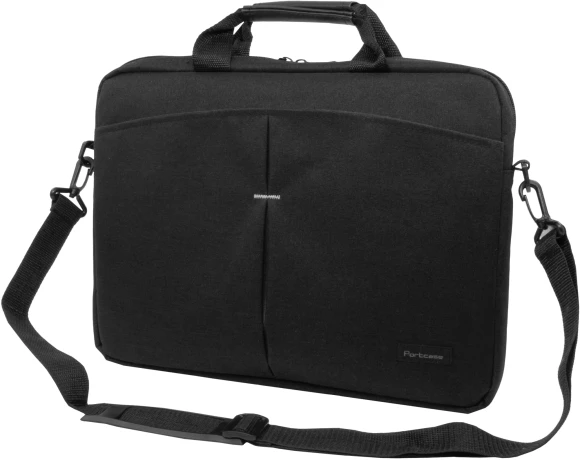 Сумка для ноутбука 15.6" Portcase KCB-165 Grey серый нейлон/полиэстер