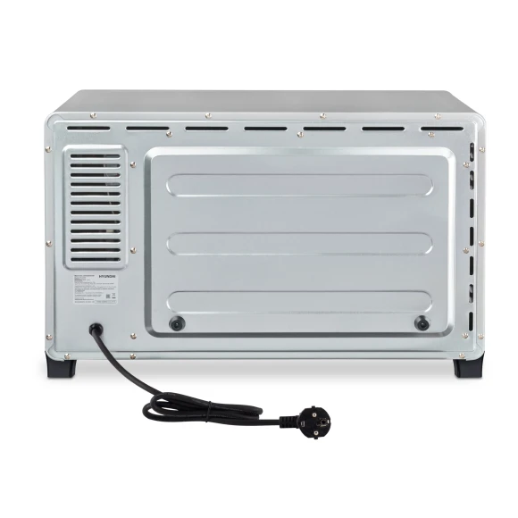 Мини-печь Hyundai MIO-HY075 38л. 2000Вт серебристый/черный