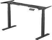 Подстолье Cactus CS-EDLF-BK черный каркас черный 120x71x60см