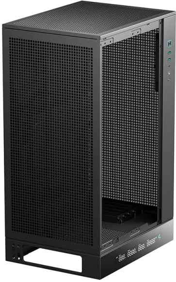 Корпус Deepcool CH270 черный без БП mATX 6x120mm 2x140mm 2xUSB3.0 audio bott PSU