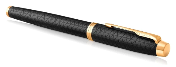 Ручка роллер Parker IM Premium T323 (1931660) Black GT F черн. черн. подар.кор.