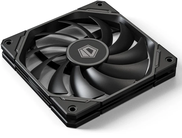 Вентилятор для корпуса ID-Cooling TF-12015-K 120х120x15 черный 4-pin 35дБ Ret