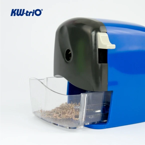 Точилка для карандашей механическая Kw-Trio 312A 1 отверстие пластик ассорти