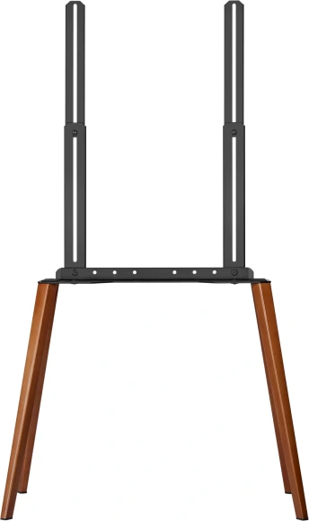 Подставка для телевизора Cactus CS-ST3644BKWN черный/орех 43"-65" макс.40кг напольный