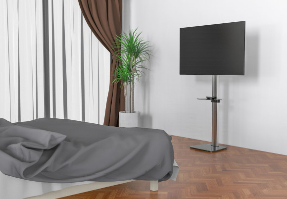 Стойка для телевизора Cactus CS-VM-ST97-D черный 37"-70" макс.68кг напольный Стойка для телевизора Cactus CS-VM-ST97-D черный 37"-70" макс.68кг напольный