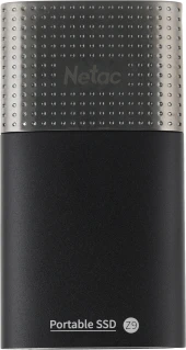 Накопитель SSD Netac USB-C 1TB NT01Z9-001T-32BK Z9 черный Накопитель SSD Netac USB-C 1TB NT01Z9-001T-32BK Z9 черный