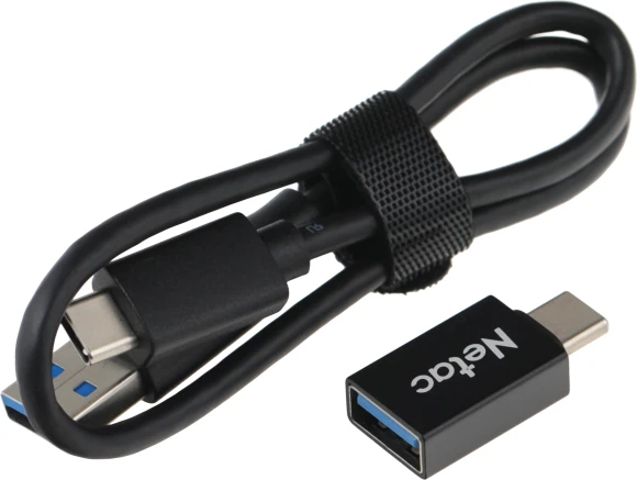 Накопитель SSD Netac USB-C 1TB NT01Z9-001T-32BK Z9 черный