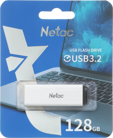 Флеш Диск Netac 128GB U185 NT03U185N-128G-32WH USB3.0 белый Флеш Диск Netac 128GB U185 NT03U185N-128G-32WH USB3.0 белый
