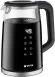 Чайник электрический Vitek VT-8827 1.7л. 2200Вт черный корпус: стекло/металл