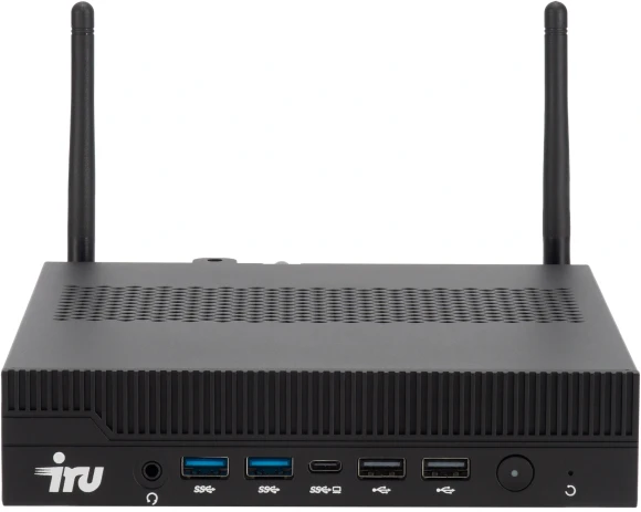 Неттоп IRU 310H6ITF i5 13400 (2.5) 16Gb SSD512Gb UHDG 730 Windows 11 Pro GbitEth WiFi BT 90W черный (2122066)