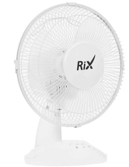 Вентилятор настольный RIX RDF-2200W 35Вт скоростей:2 белый