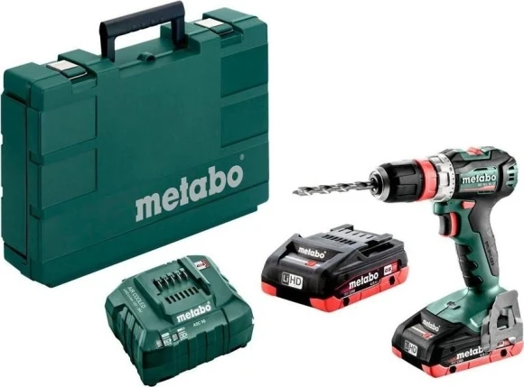 Дрель-шуруповерт Metabo BS 18 L BL Set 18Вт аккум. патрон:быстрозажимной (кейс в комплекте) (613155710) Дрель-шуруповерт Metabo BS 18 L BL Set 18Вт аккум. патрон:быстрозажимной (кейс в комплекте) (613155710)