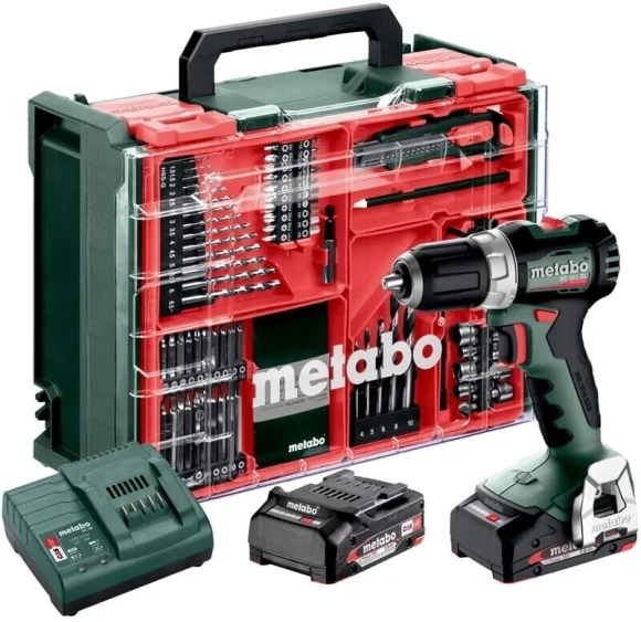 Дрель-шуруповерт Metabo BS 18 L BL Set 18Вт аккум. патрон:быстрозажимной (кейс в комплекте) (613155710) Дрель-шуруповерт Metabo BS 18 L BL Set 18Вт аккум. патрон:быстрозажимной (кейс в комплекте) (613155710)