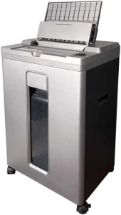 Шредер Office Kit SA200 (1,9х10) серый/черный с автоподачей (секр.P-5) фрагменты 200лист. 23лтр. пл.карты Шредер Office Kit SA200 (1,9х10) серый/черный с автоподачей (секр.P-5) фрагменты 200лист. 23лтр. пл.карты