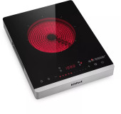 Плита Инфракрасная Kitfort КТ-155 черный/серебристый стеклокерамика (настольная) Плита Инфракрасная Kitfort КТ-155 черный/серебристый стеклокерамика (настольная)