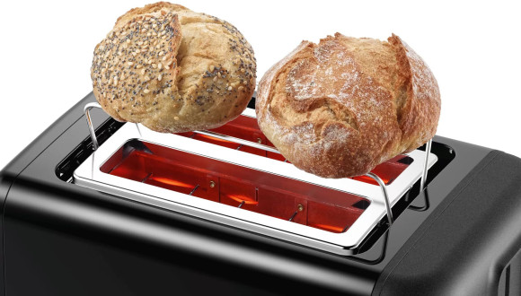 Тостер Bosch TAT3P423 970Вт черный Тостер Bosch TAT3P423 970Вт черный