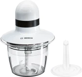 Измельчитель электрический Bosch MMR08A1 0.8л. 400Вт белый/черный Измельчитель электрический Bosch MMR08A1 0.8л. 400Вт белый/черный