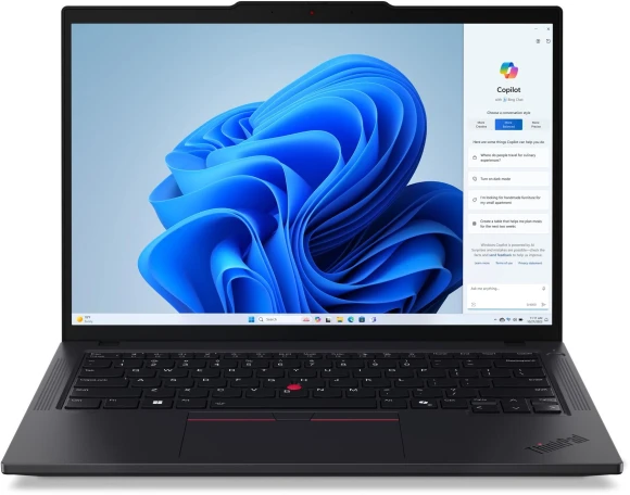 Ноутбук Lenovo ThinkPad T14 G5 Core Ultra 7 155U 32Gb SSD1Tb Intel Graphics 14" IPS WUXGA (1920x1200) без ОС black WiFi BT Cam (21MMSKUX00)
