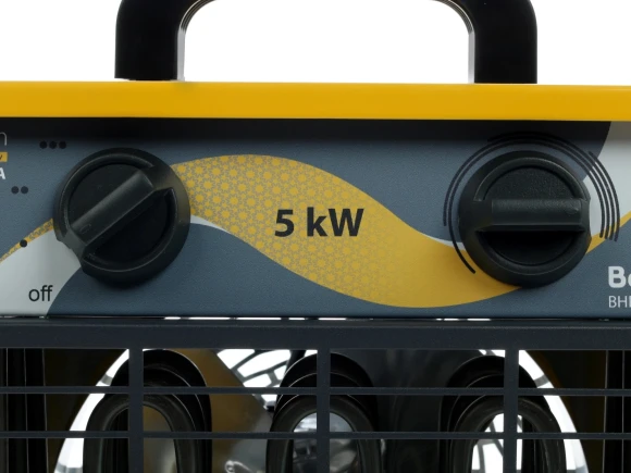 Тепловая пушка электрическая Ballu BHP-ME-5 5000Вт желтый/черный