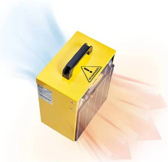 Тепловая пушка электрическая Ballu BHP-ME-5 5000Вт желтый/черный